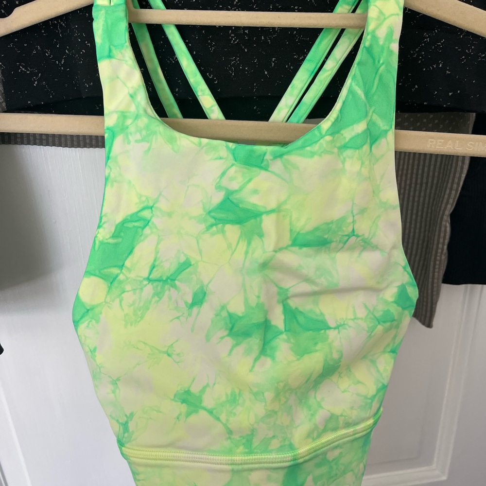 Like new Lululemon multicolor bra
